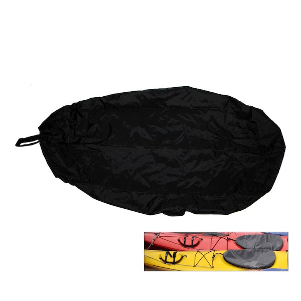 Attwood Universal Fit Kayak Cockpit Cover - Black 11775-5 - main